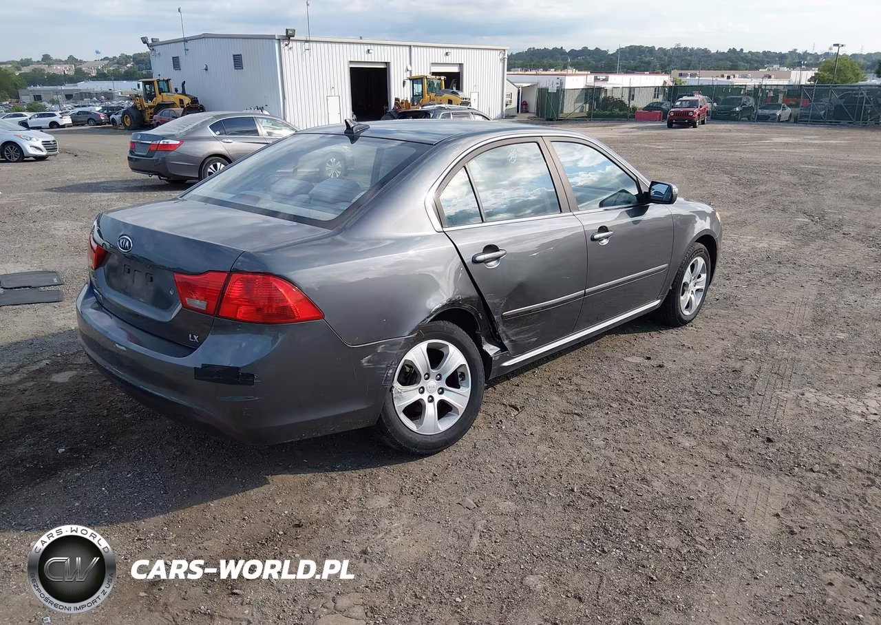 2009 Kia Optima Lx VIN:KNAGE228595312021 - 4