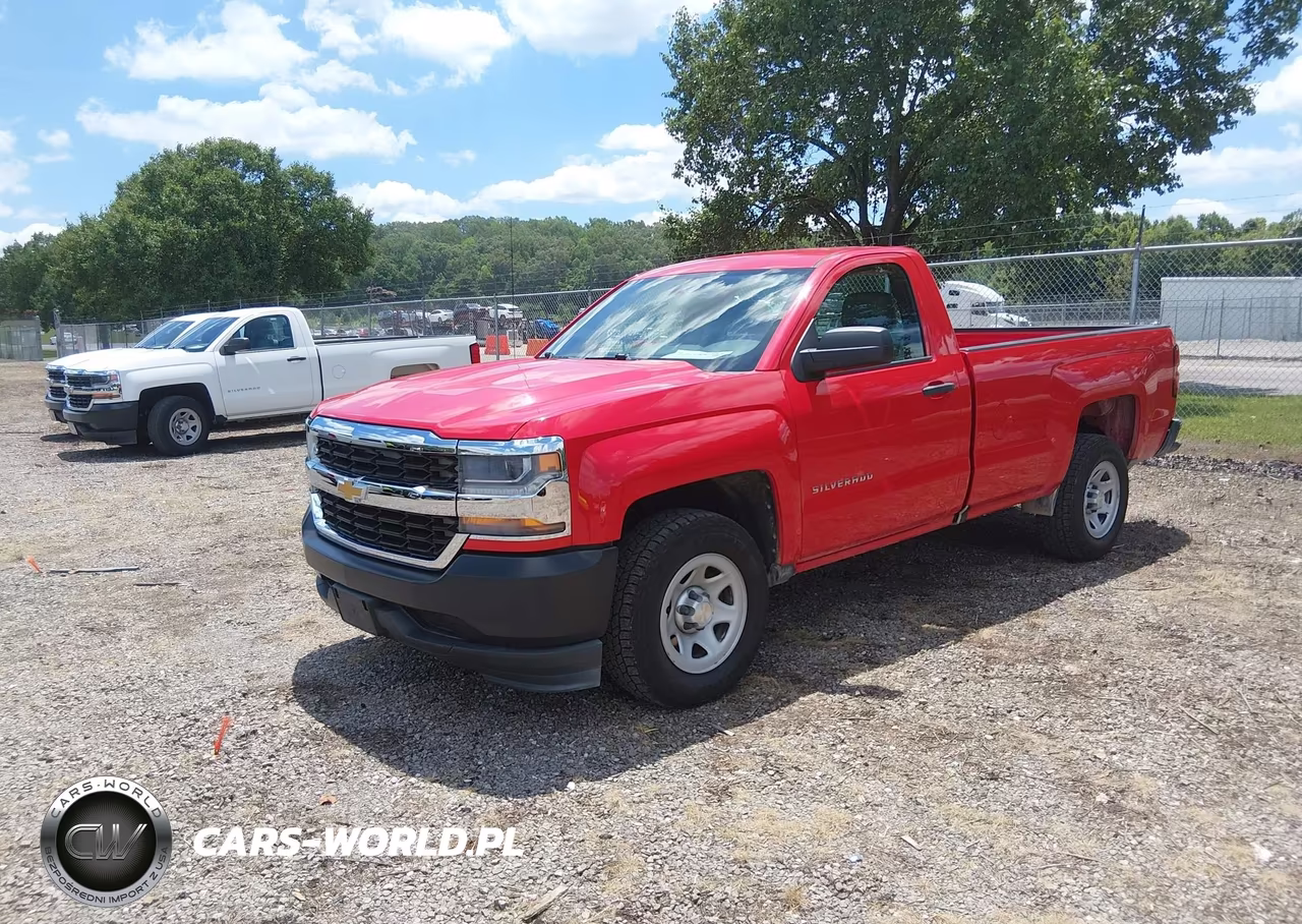 2016 Chevrolet Silverado 1500 Work Truck VIN:1GCNCNEH8GZ268342 - 2