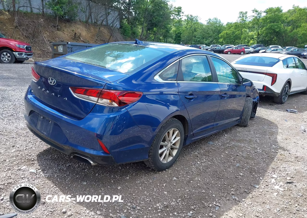 2019 Hyundai Sonata Se VIN:5NPE24AF9KH747192 - 4