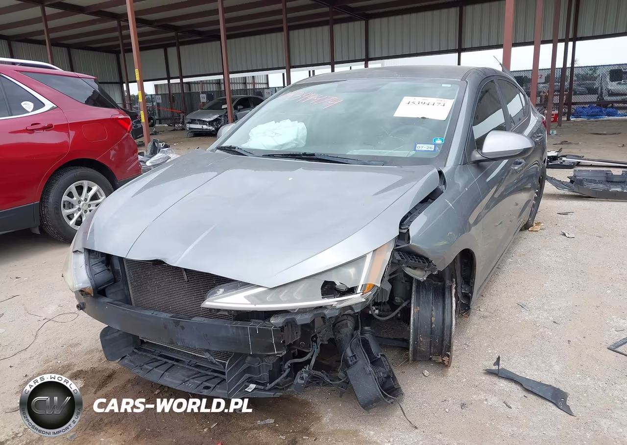 2019 Hyundai Elantra Se VIN:KMHD74LF0KU793845 - 2