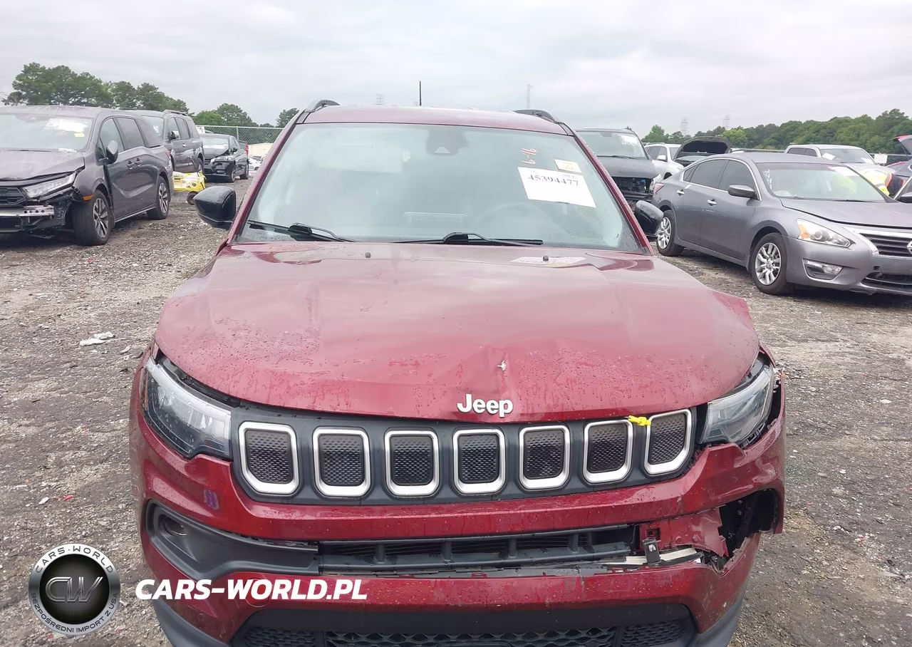 2022 Jeep Compass Latitude Fwd VIN:3C4NJCBB1NT156318 - 12