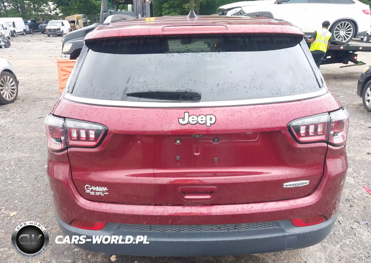 2022 Jeep Compass Latitude Fwd VIN:3C4NJCBB1NT156318 - 16