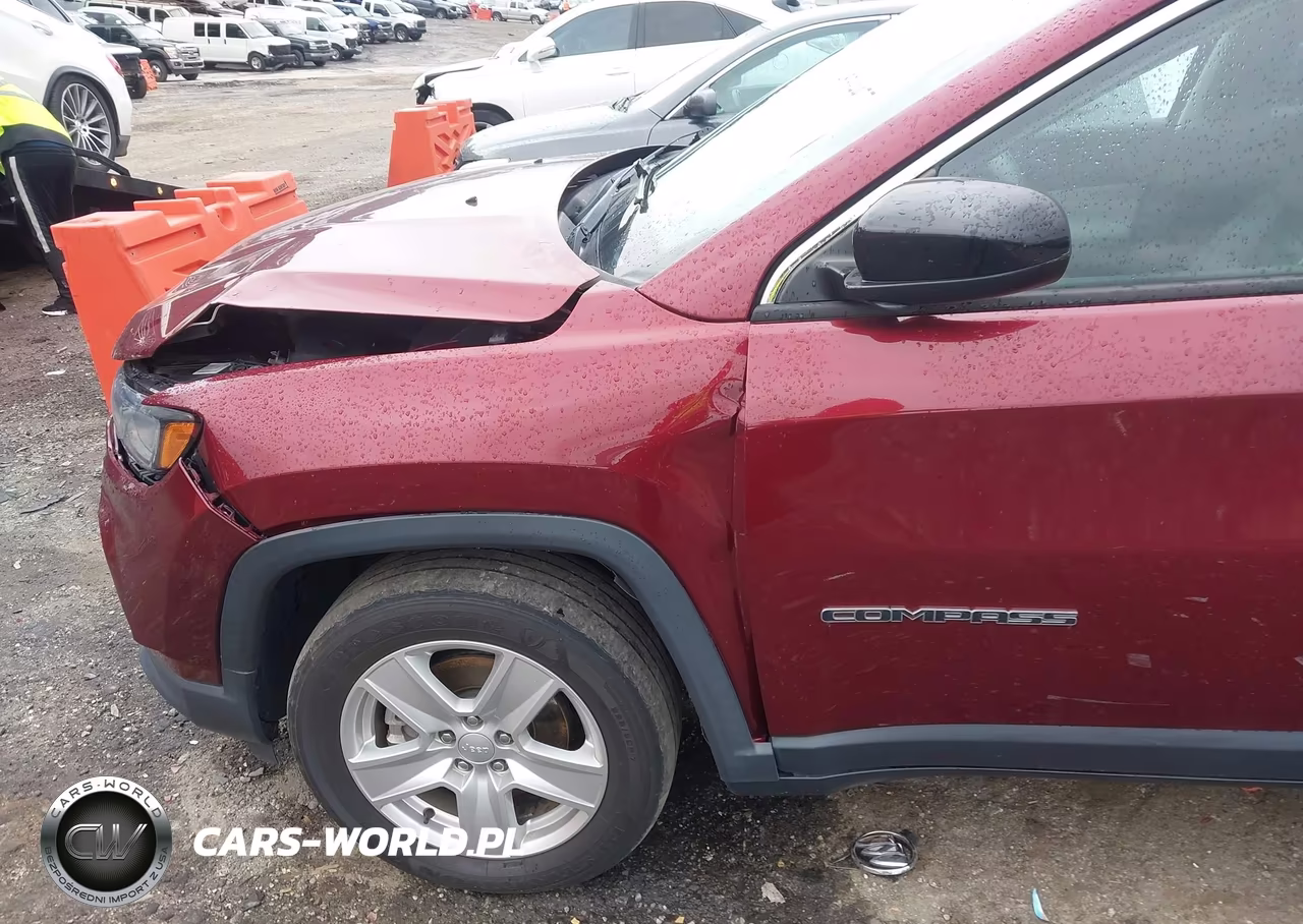 2022 Jeep Compass Latitude Fwd VIN:3C4NJCBB1NT156318 - 17