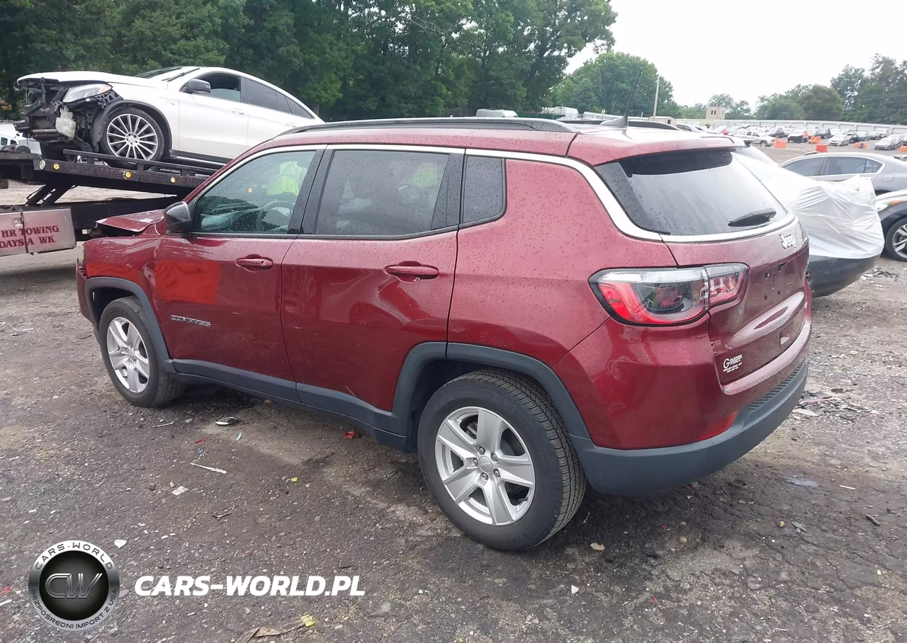 2022 Jeep Compass Latitude Fwd VIN:3C4NJCBB1NT156318 - 3