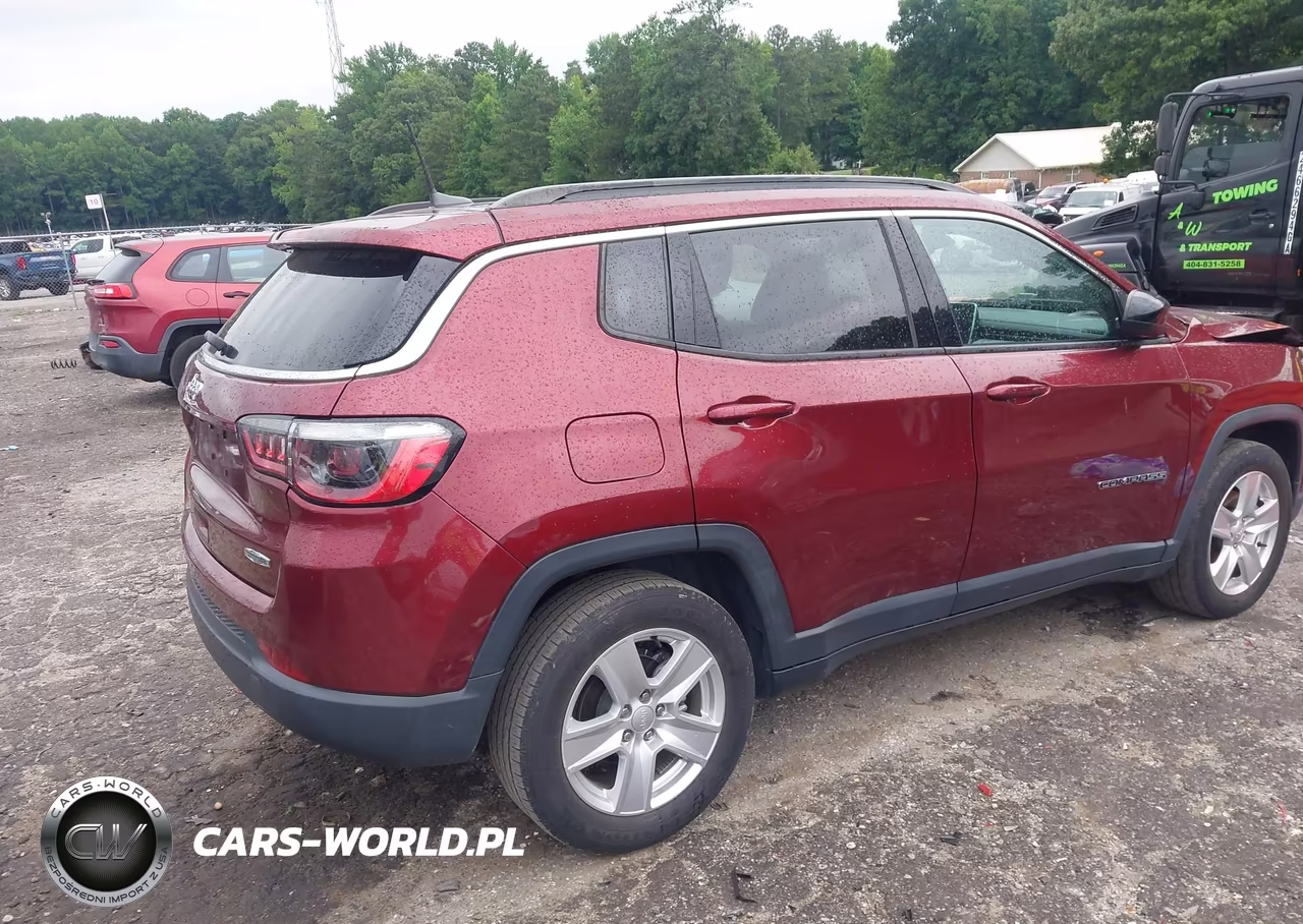 2022 Jeep Compass Latitude Fwd VIN:3C4NJCBB1NT156318 - 4