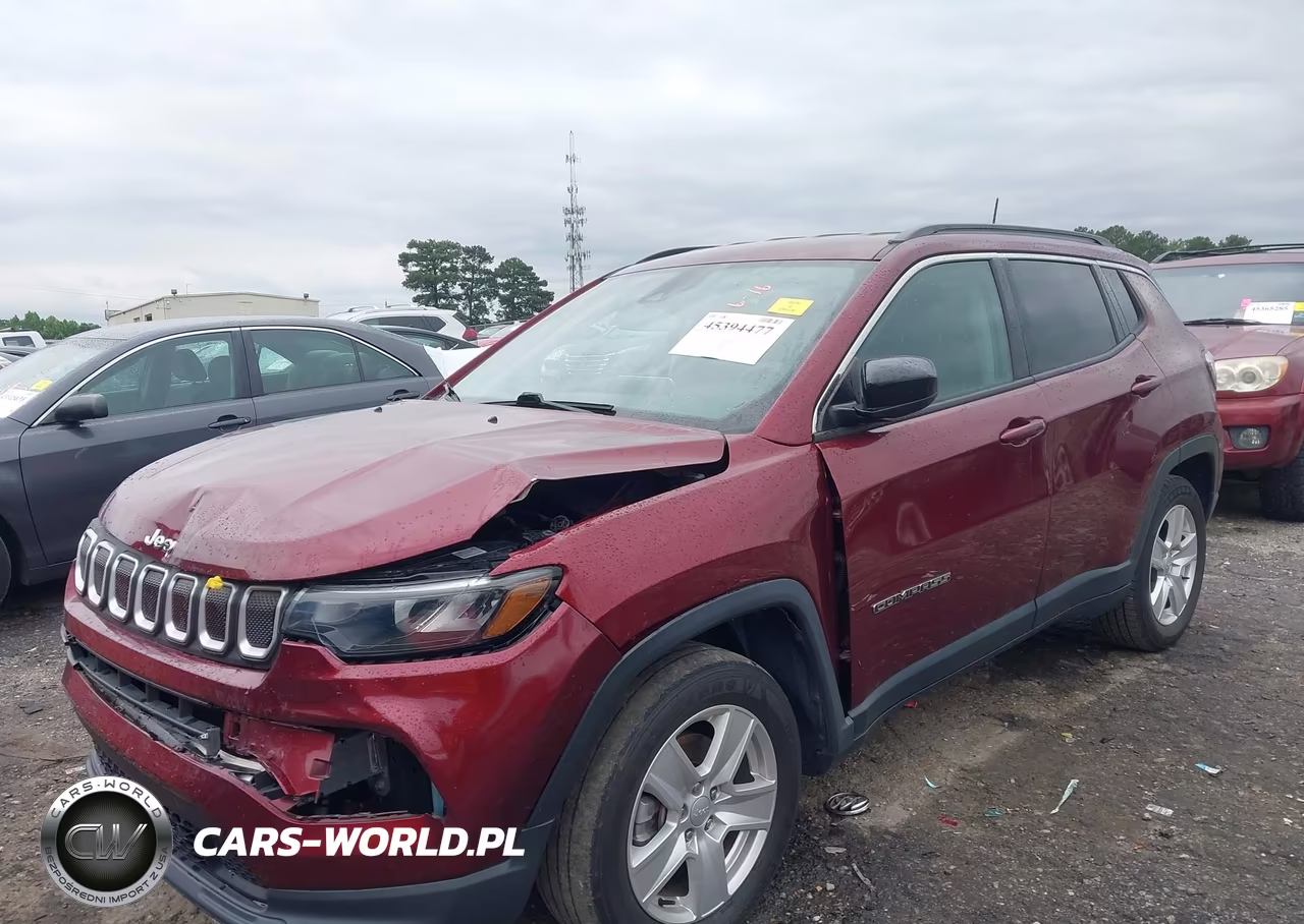 2022 Jeep Compass Latitude Fwd VIN:3C4NJCBB1NT156318 - 6