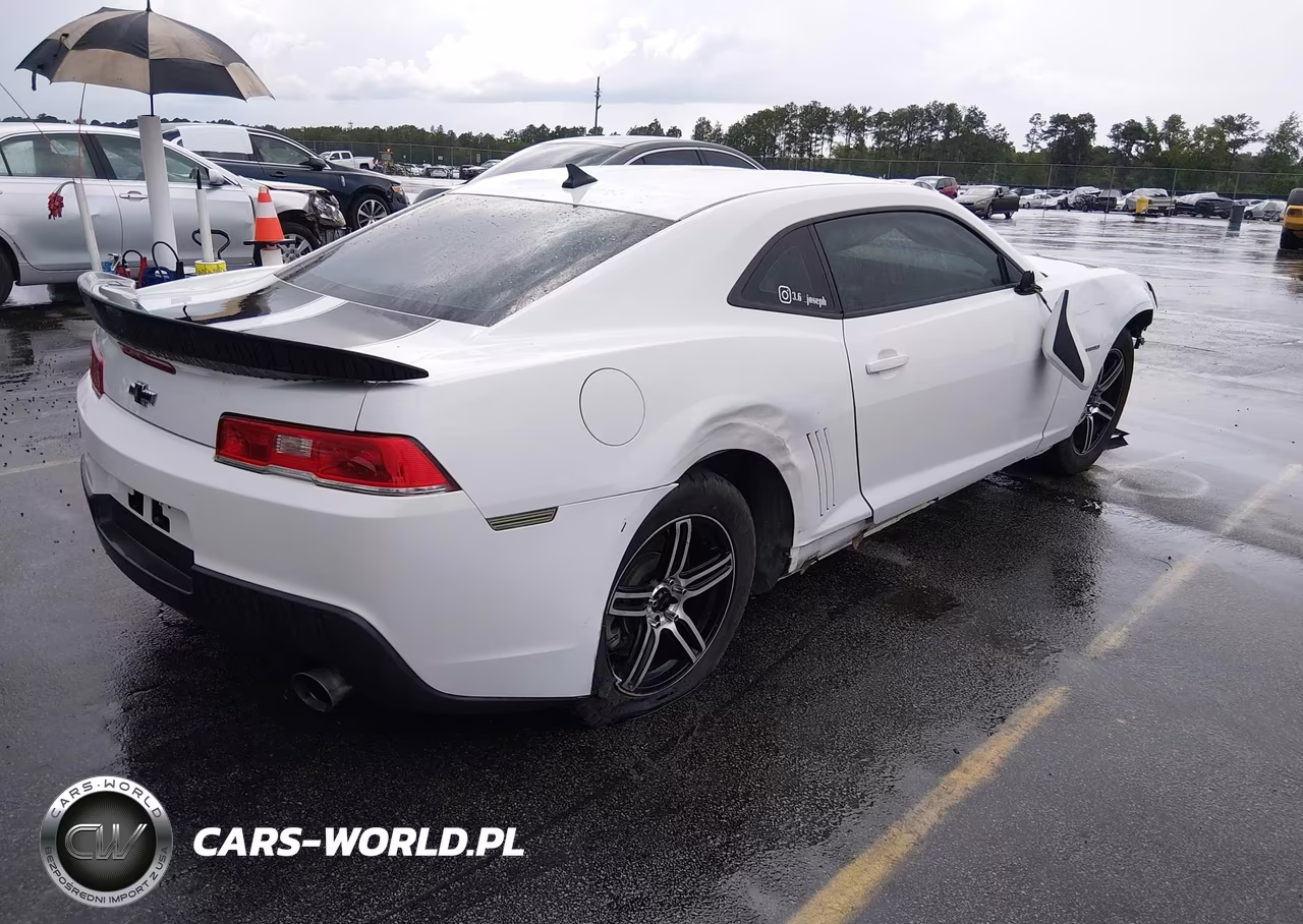 2015 Chevrolet Camaro 2Ls VIN:2G1FB1E30F9117128 - 4