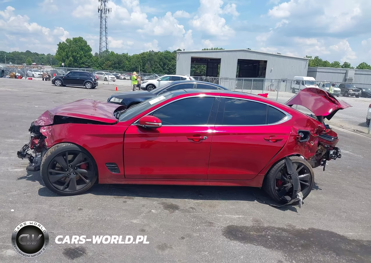 2022 Genesis G70 3.3T Rwd VIN:KMTG54TE4NU083352 - 13