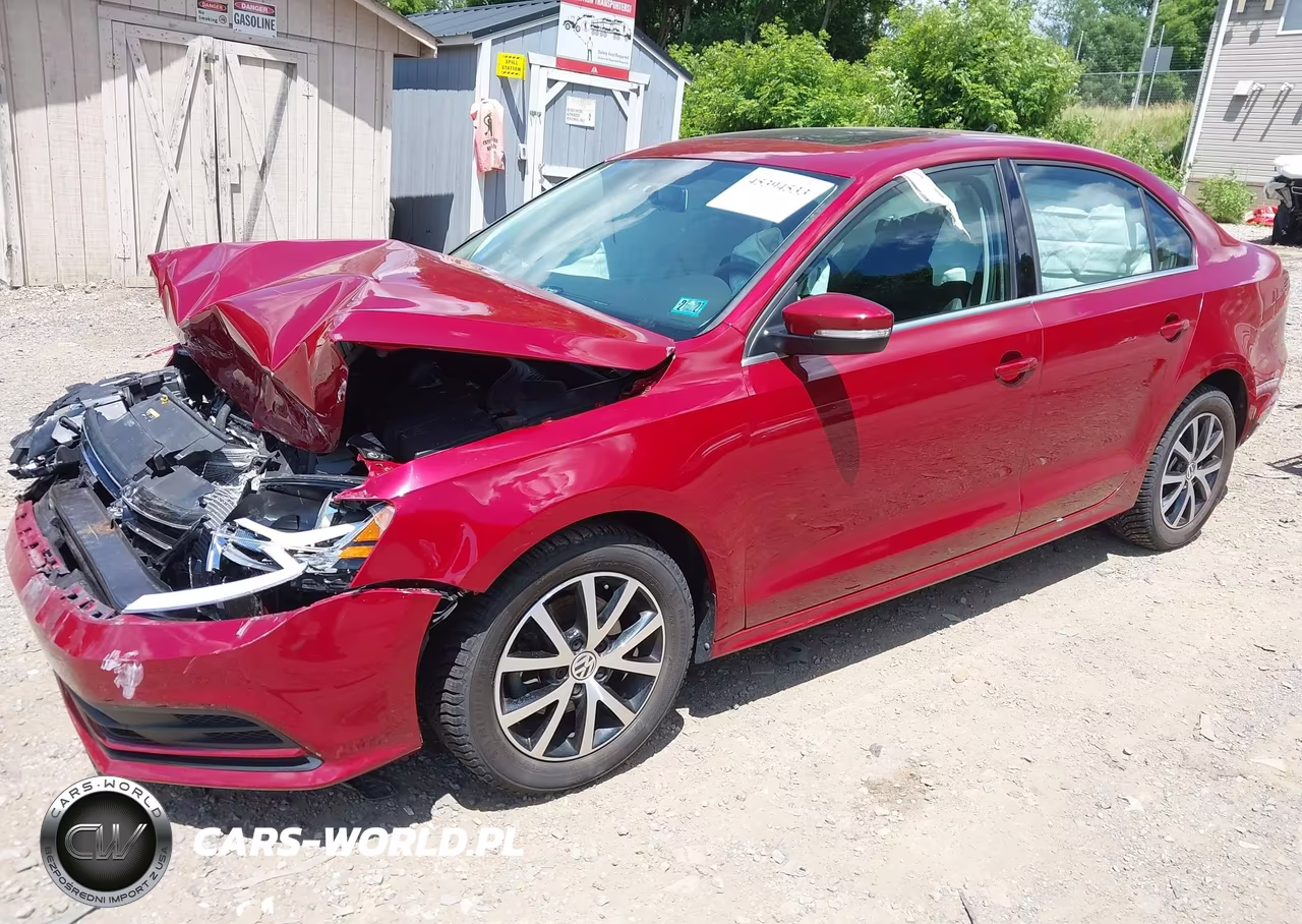 2017 Volkswagen Jetta 1.4T Se VIN:3VWDB7AJ9HM295505 - 2