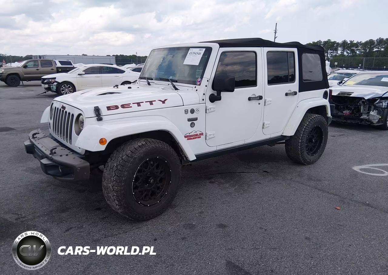 2016 Jeep Wrangler Unlimited 75Th Anniversary VIN:1C4BJWEG7GL333058 - 2