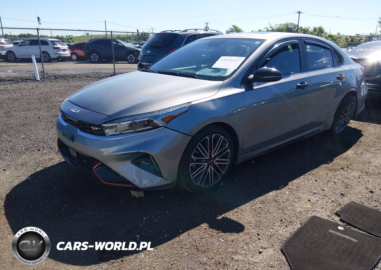 2022 Kia Forte Gt VIN:3KPF44AC2NE473217 - 2