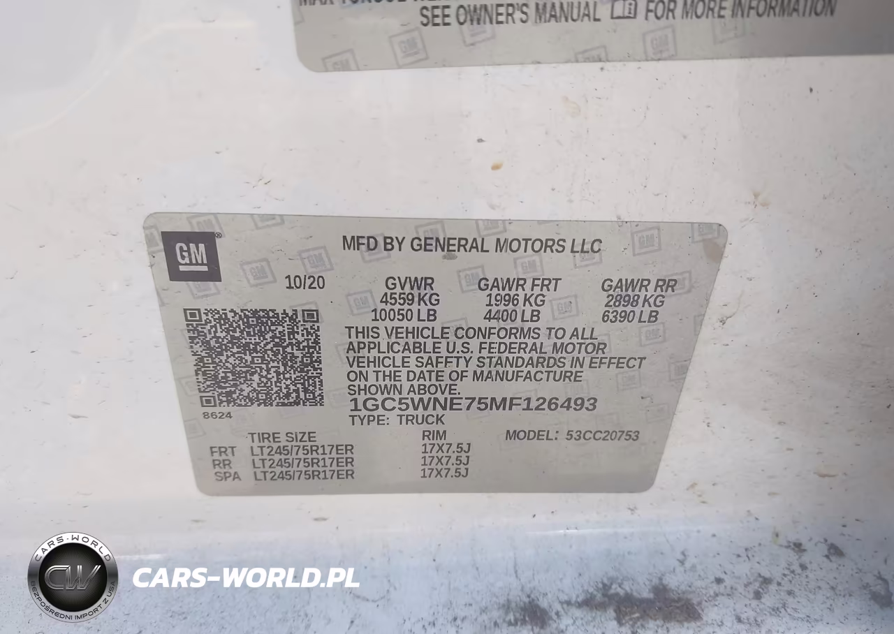 2021 Chevrolet Silverado 2500Hd 2Wd Standard Bed Lt VIN:1GC5WNE75MF126493 - 9