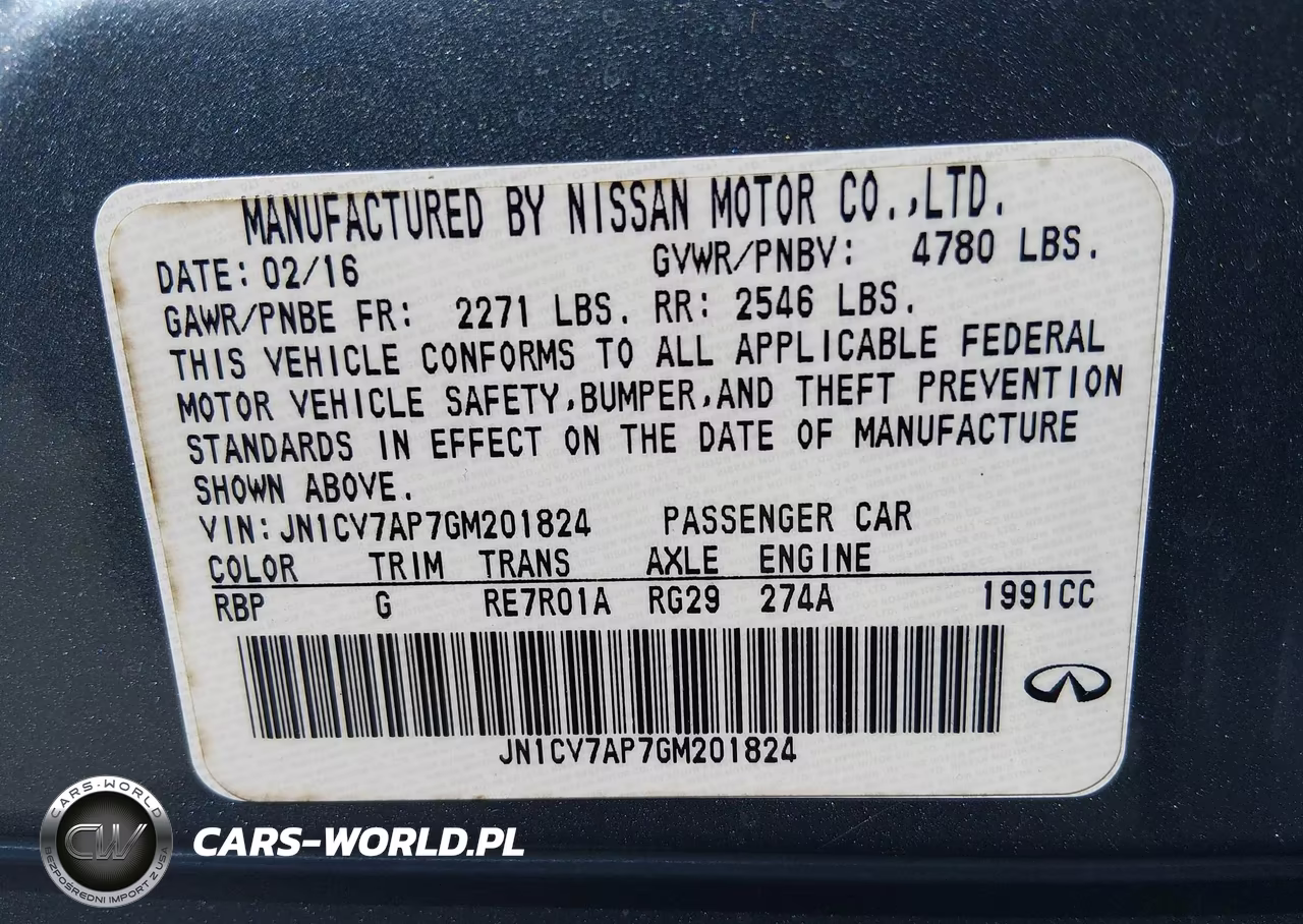 2016 Infiniti Q50 2.0T Base-2.0T Premium VIN:JN1CV7AP7GM201824 - 9