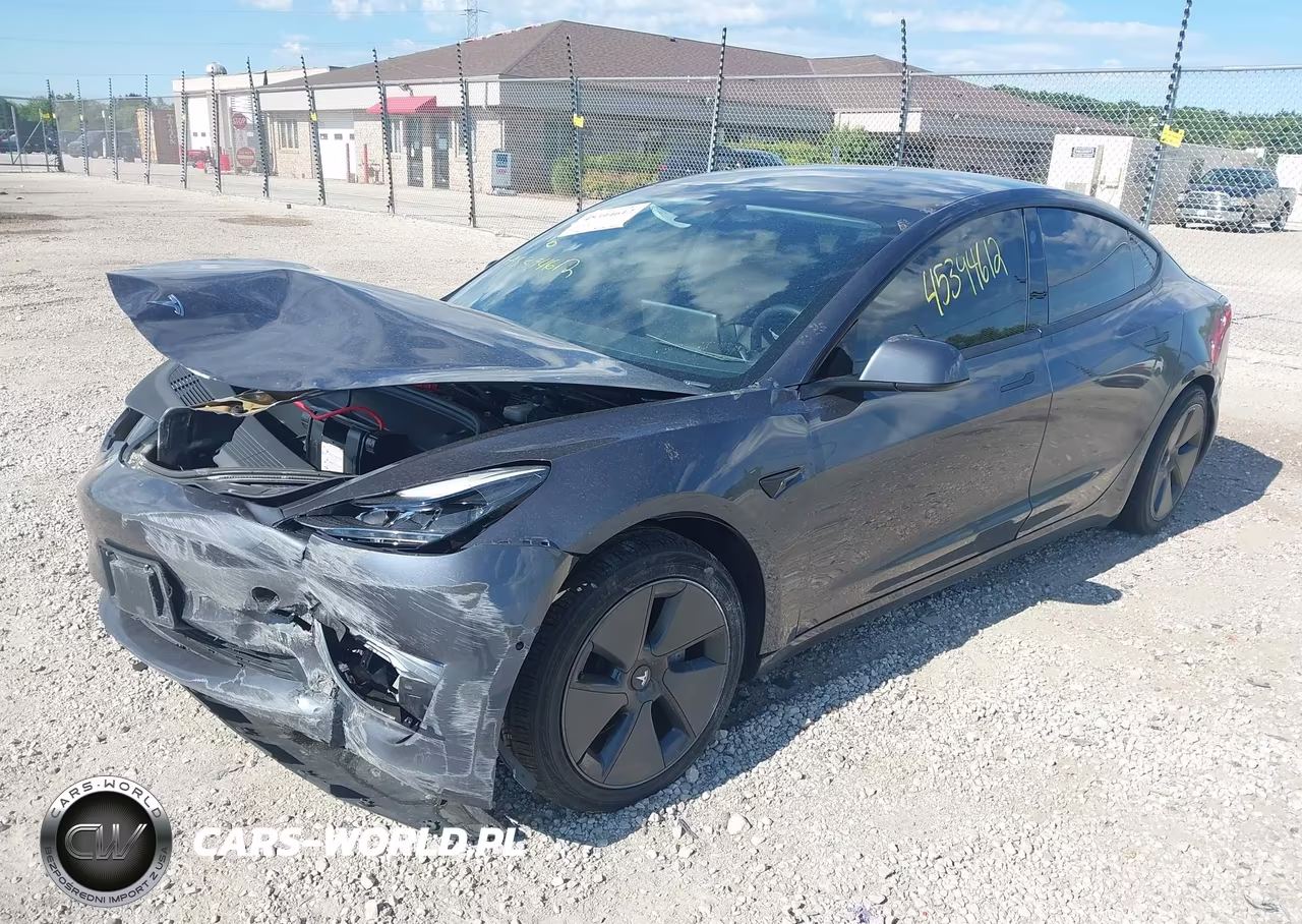 2021 Tesla Model 3 Long Range VIN:5YJ3E1EBXMF914956 - 2