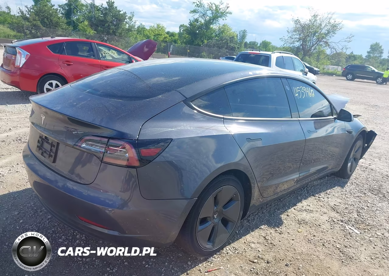 2021 Tesla Model 3 Long Range VIN:5YJ3E1EBXMF914956 - 4