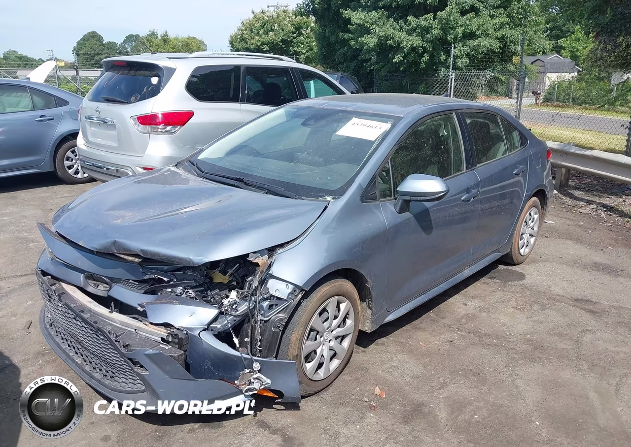 2022 Toyota Corolla Le VIN:JTDEPMAE1NJ224544 - 2