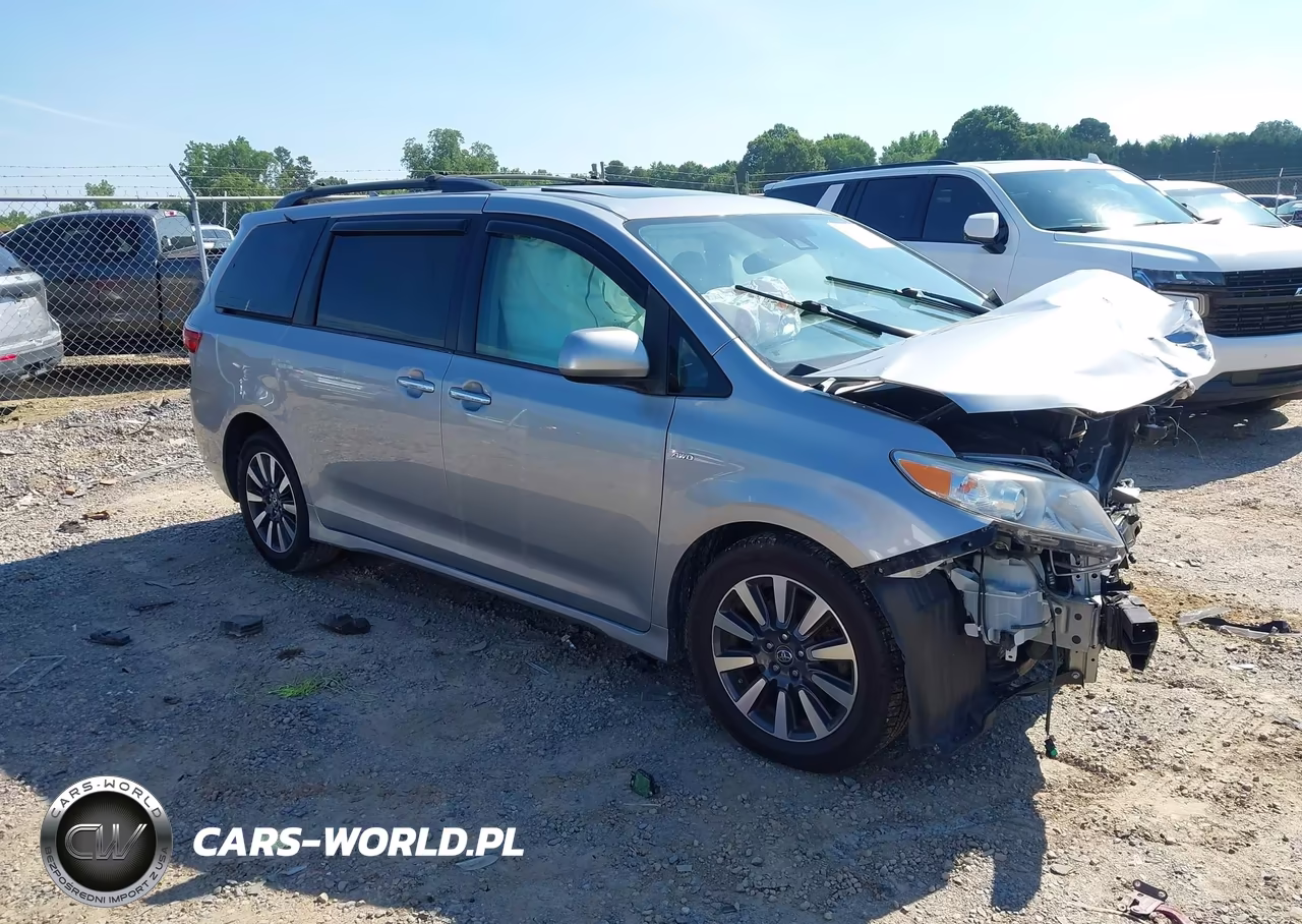 2018 Toyota Sienna Xle Premium 7 Passenger