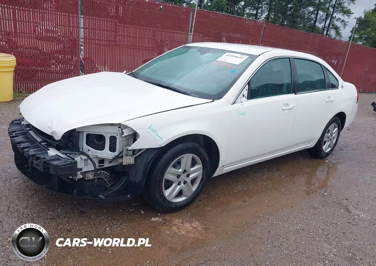 2008 Chevrolet Impala Ls VIN:2G1WB58K689206912 - 2