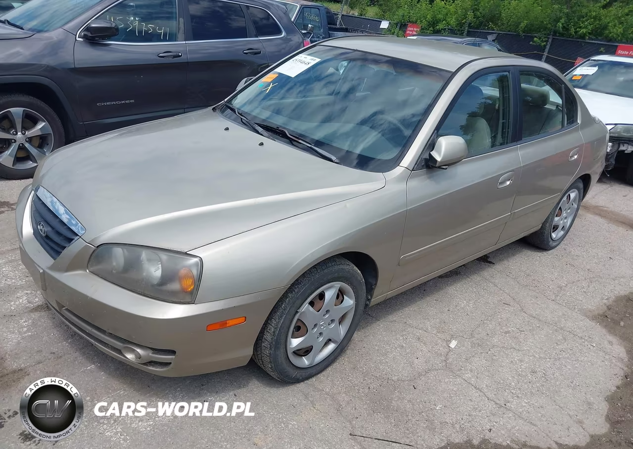 2005 Hyundai Elantra Gls-Gt VIN:KMHDN46D35U125509 - 2