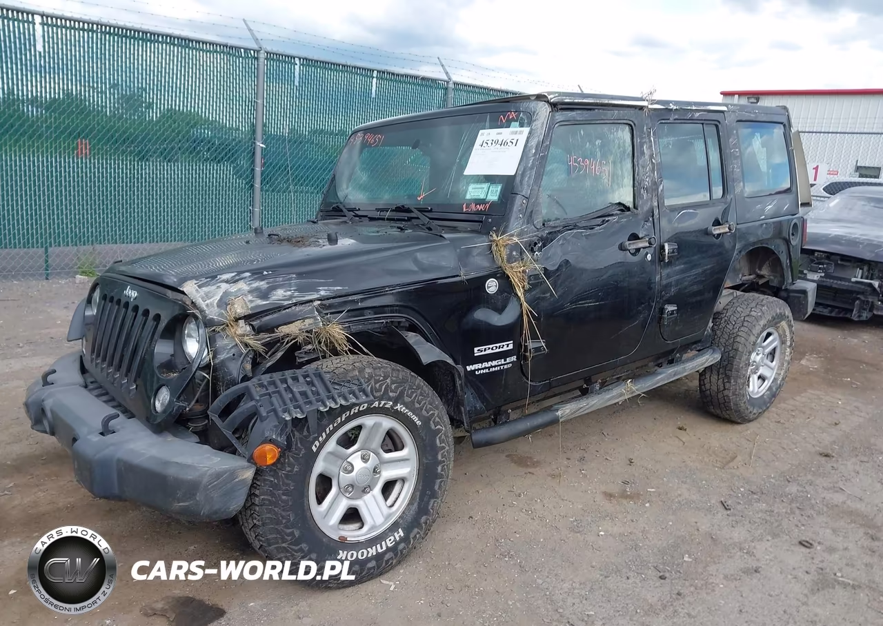 2015 Jeep Wrangler Unlimited Sport VIN:1C4BJWDGXFL562267 - 2