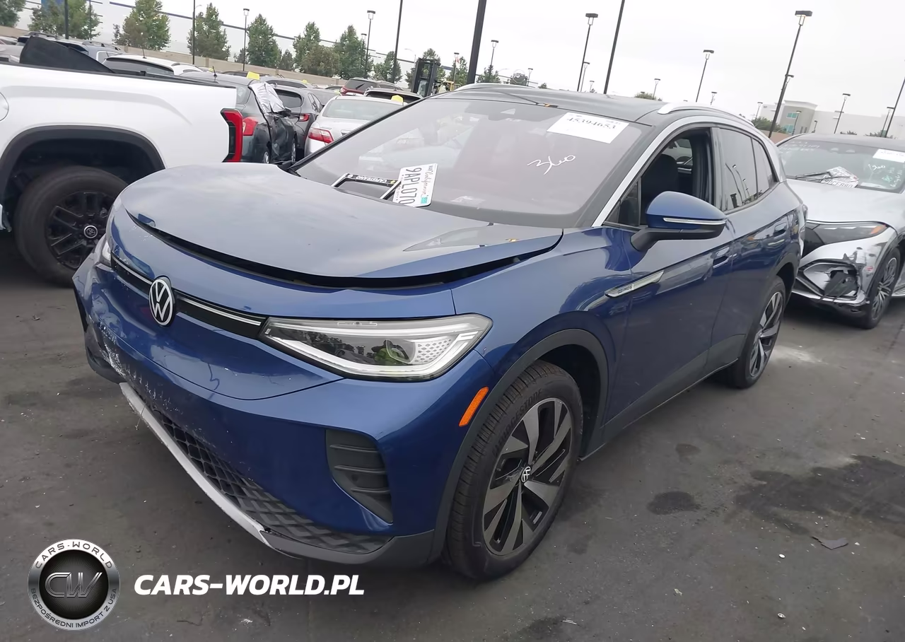 2021 Volkswagen Id.4 Awd Pro S VIN:WVGUNPE26MP065630 - 2