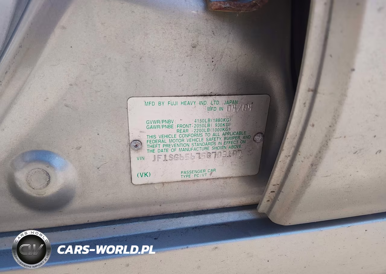 2005 Subaru Forester 2.5Xs VIN:JF1SG65675G703197 - 9