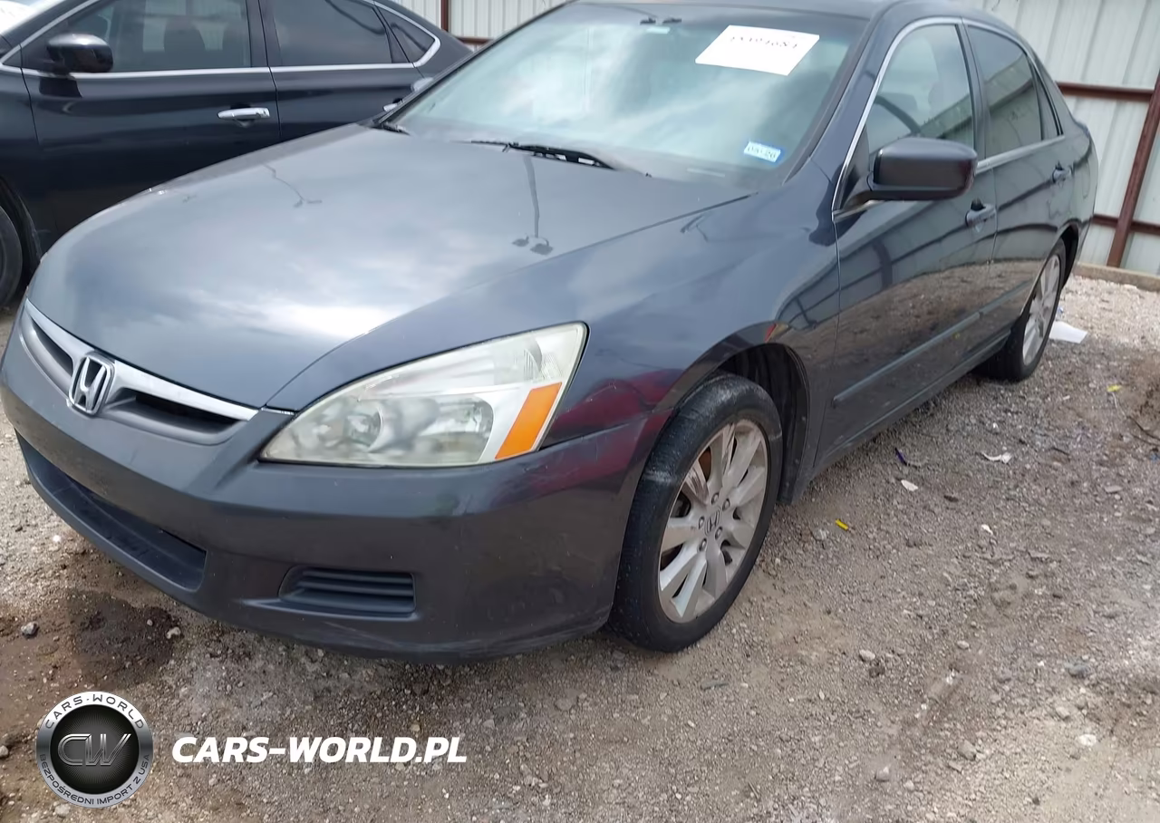 2007 Honda Accord 3.0 Ex VIN:1HGCM66827A099525 - 2