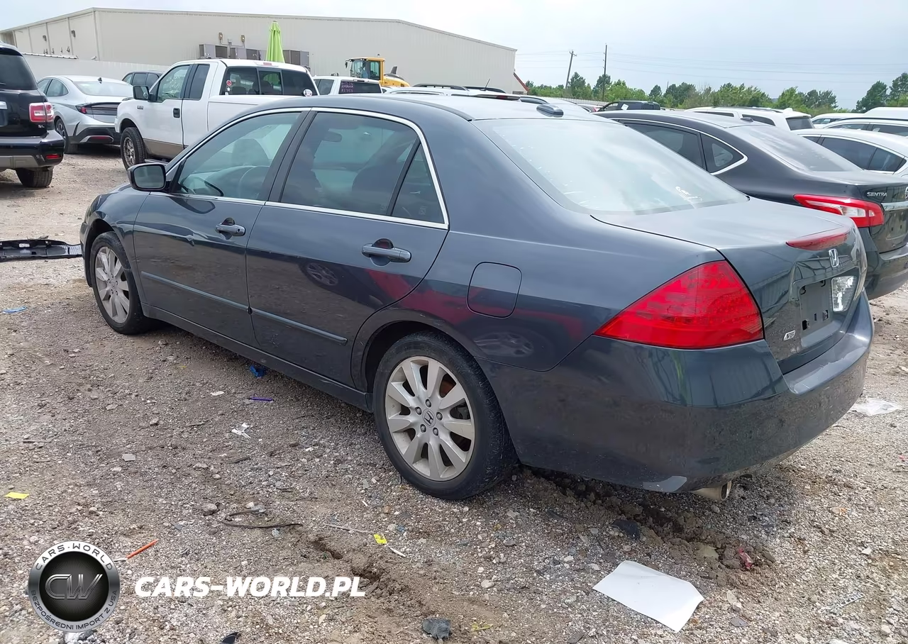 2007 Honda Accord 3.0 Ex VIN:1HGCM66827A099525 - 3
