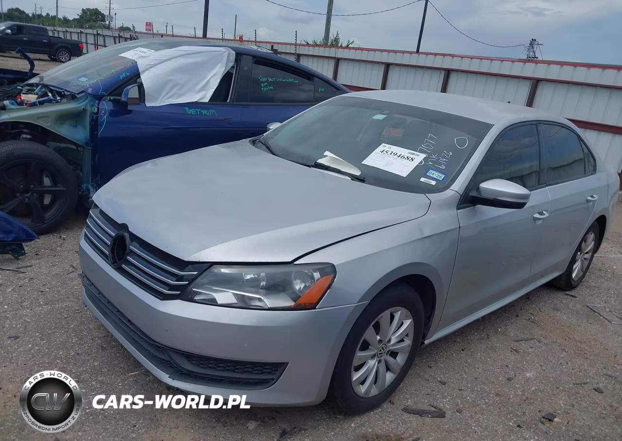 2014 Volkswagen Passat 1.8T Wolfsburg Edition VIN:1VWAT7A36EC087077 - 2