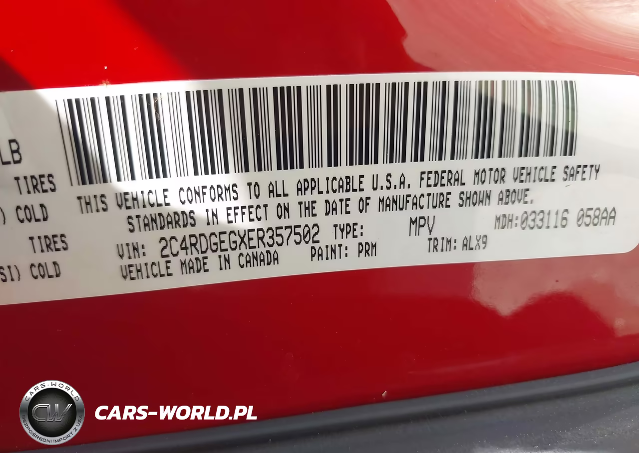2014 Dodge Grand Caravan R-T VIN:2C4RDGEGXER357502 - 9