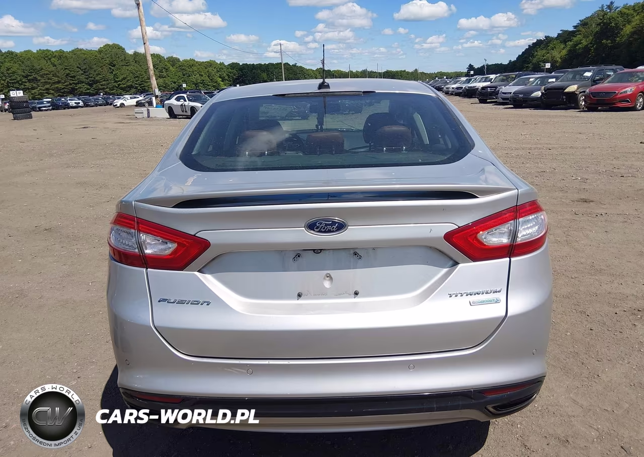 2015 Ford Fusion Titanium VIN:3FA6P0K92FR102335 - 17