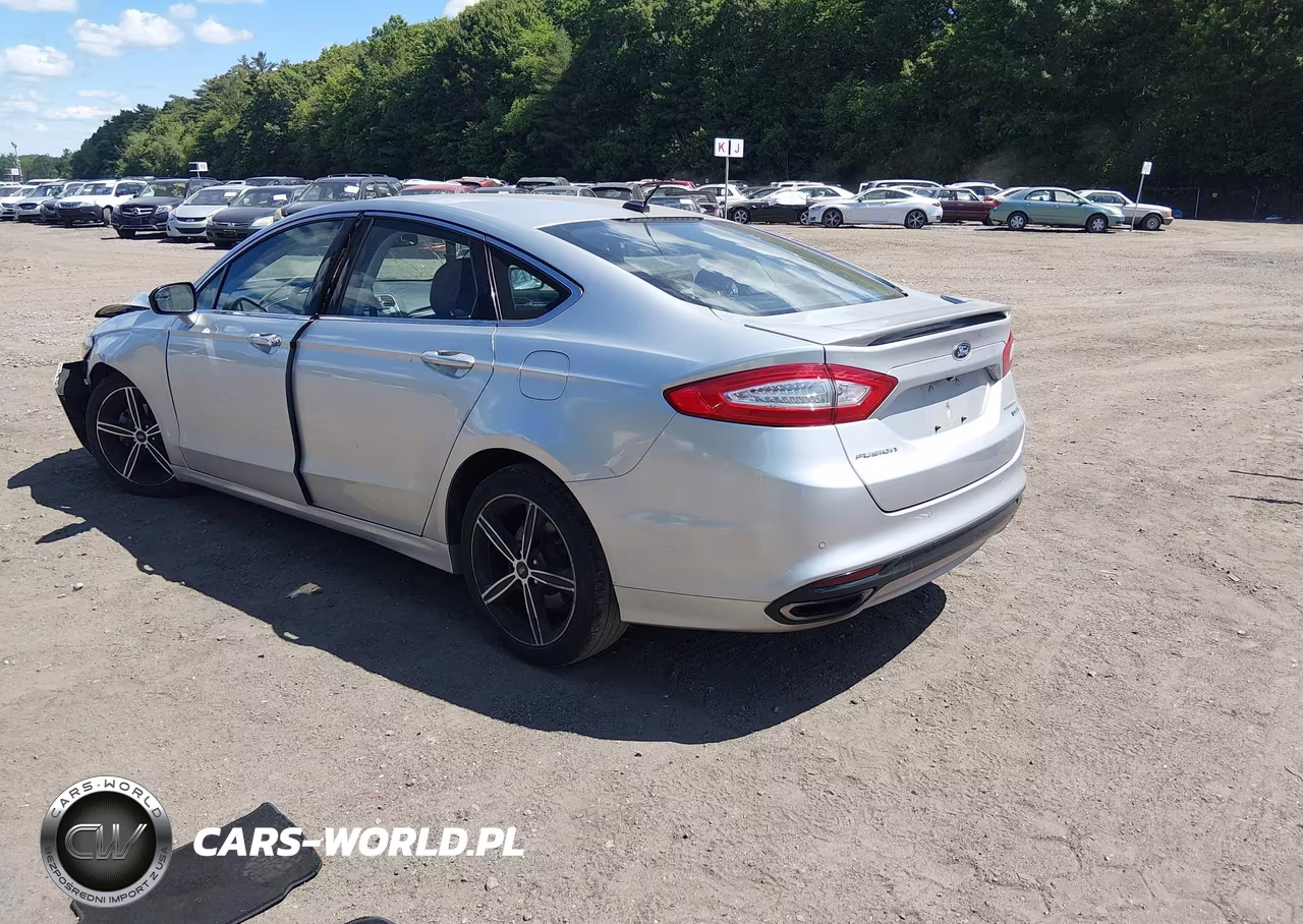 2015 Ford Fusion Titanium VIN:3FA6P0K92FR102335 - 3