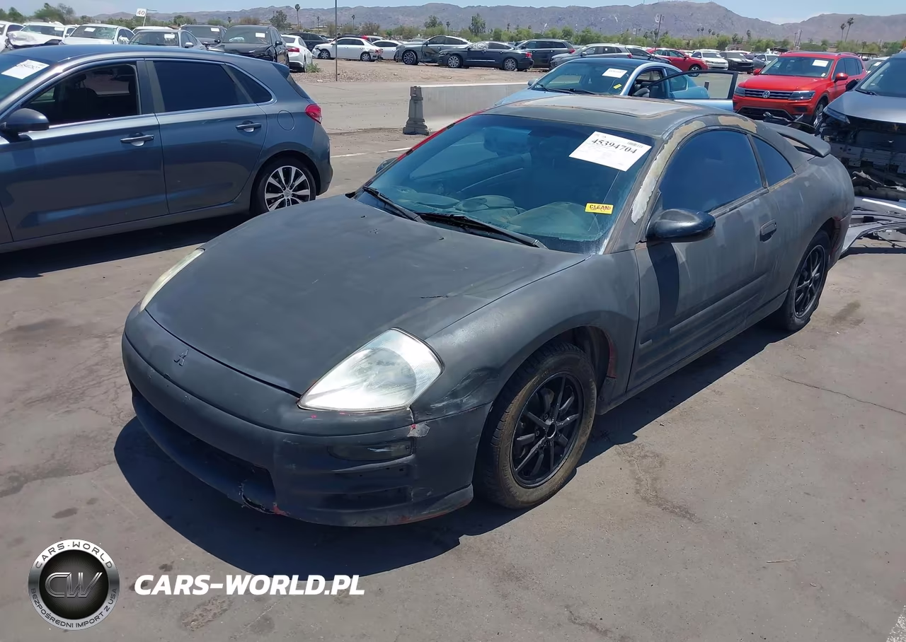 2002 Mitsubishi Eclipse Gs VIN:4A3AC44G72E088347 - 2