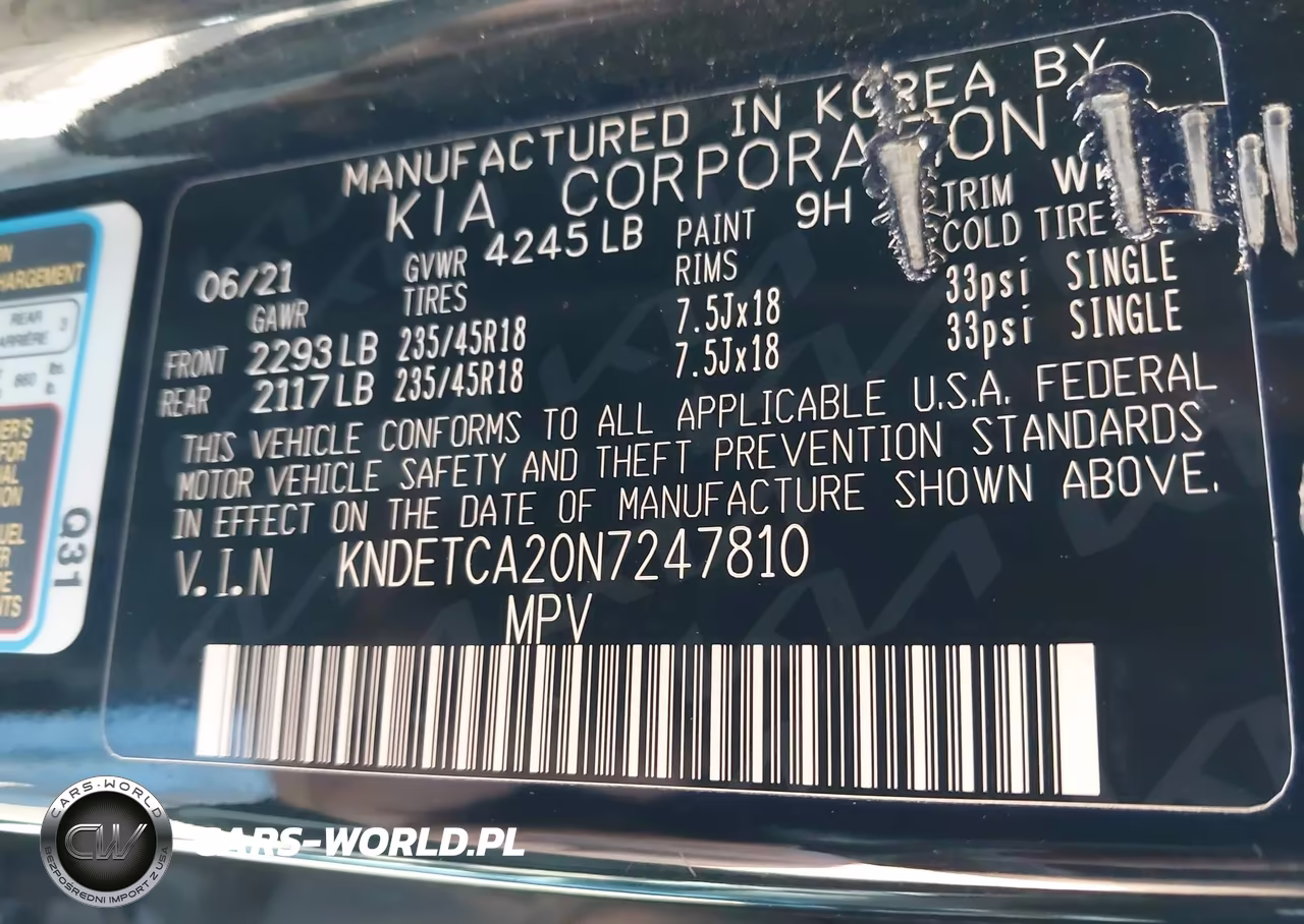 2022 Kia Seltos VIN:KNDETCA20N7247810 - 9