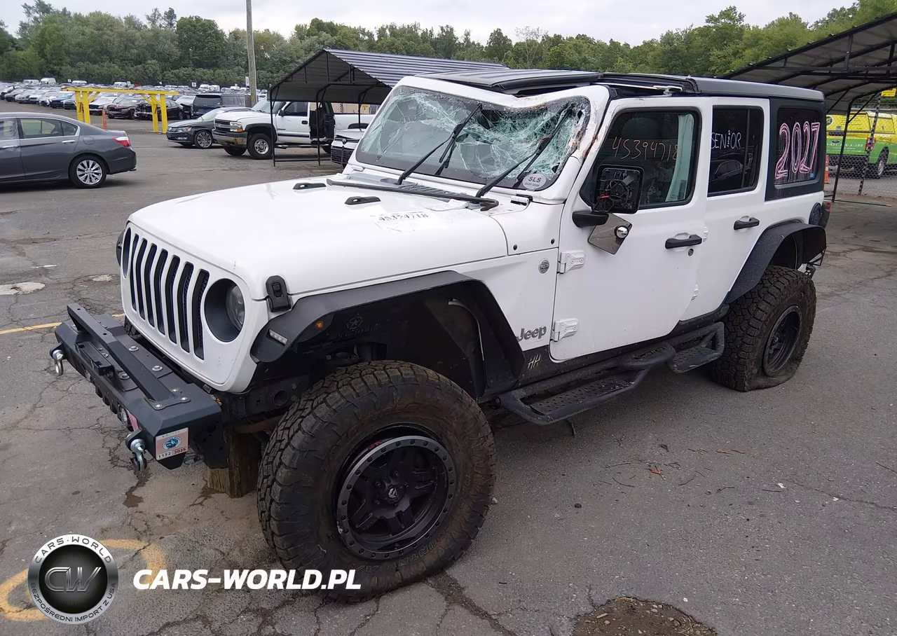 2019 Jeep Wrangler Unlimited Sport S 4X4 VIN:1C4HJXDG2KW662257 - 2