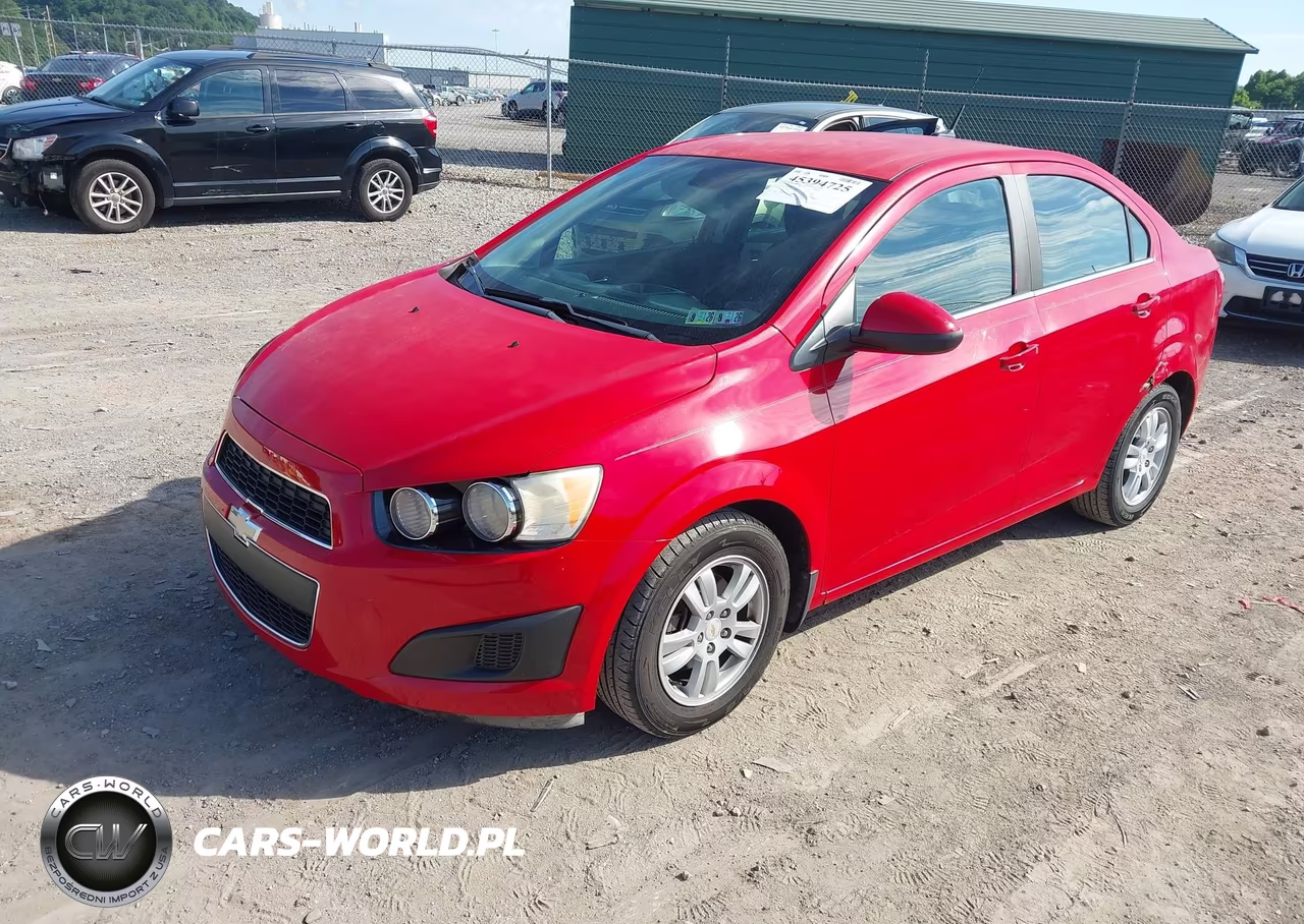 2012 Chevrolet Sonic 2Lt VIN:1G1JC5SH3C4163503 - 2