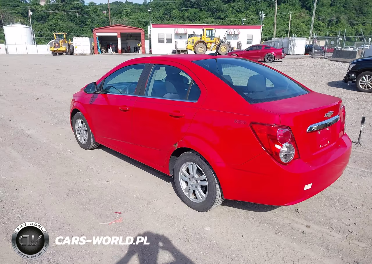 2012 Chevrolet Sonic 2Lt VIN:1G1JC5SH3C4163503 - 3
