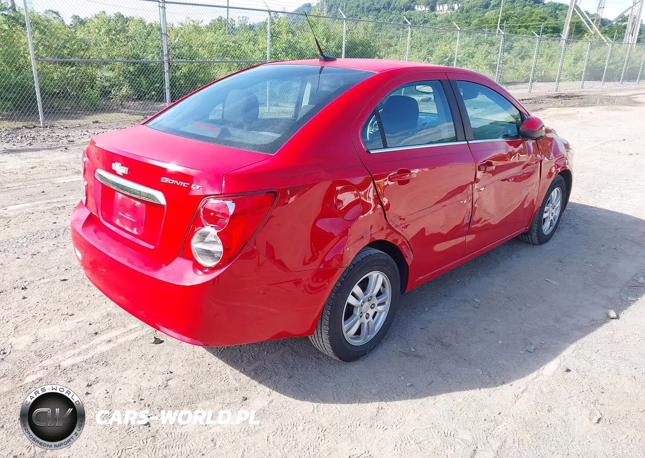2012 Chevrolet Sonic 2Lt VIN:1G1JC5SH3C4163503 - 4
