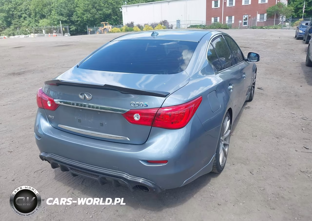 2014 Infiniti Q50 Hybrid Sport VIN:JN1AV7AR1EM700365 - 4