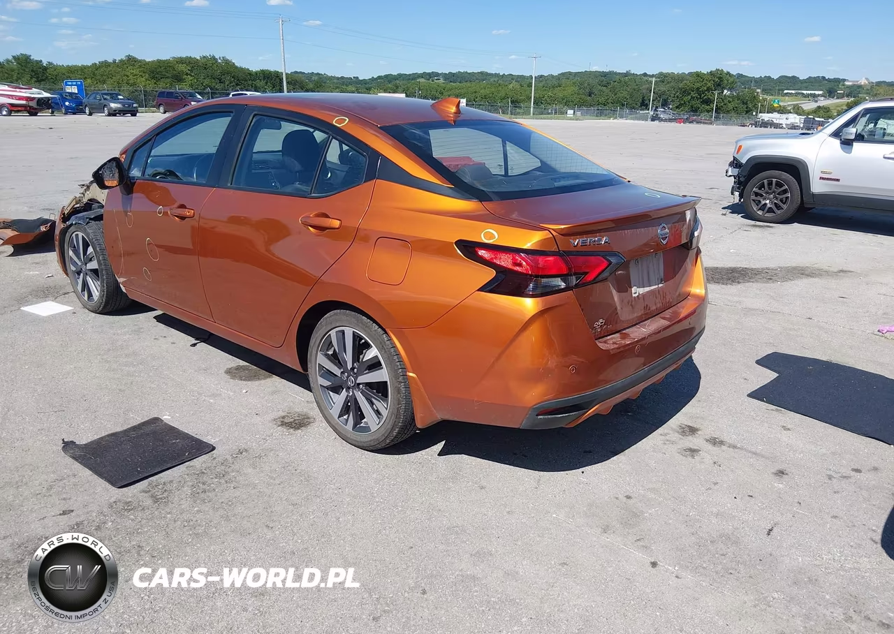 2021 Nissan Versa Sr Xtronic Cvt VIN:3N1CN8FV1ML855348 - 3