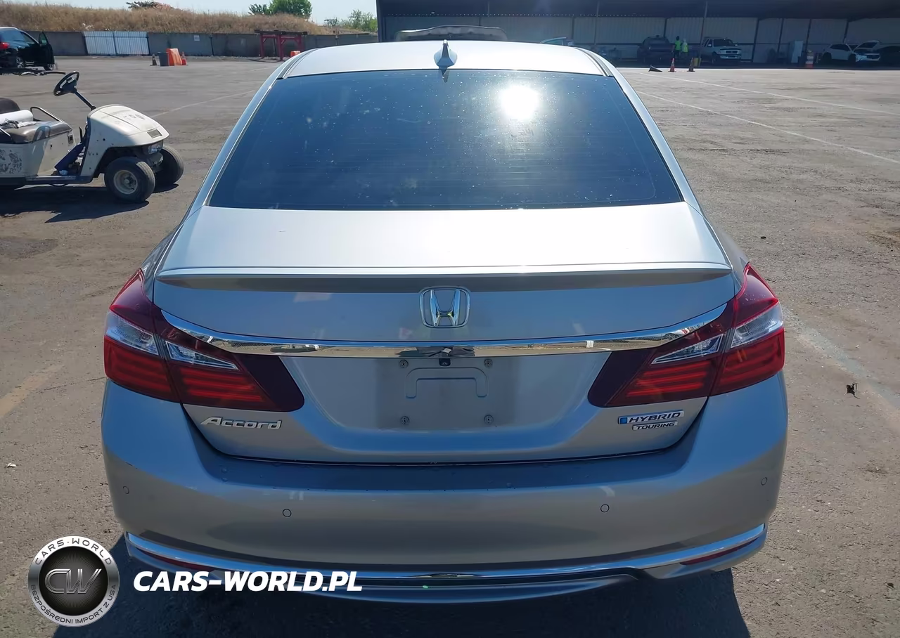 2017 Honda Accord Hybrid Touring VIN:JHMCR6F75HC016679 - 16