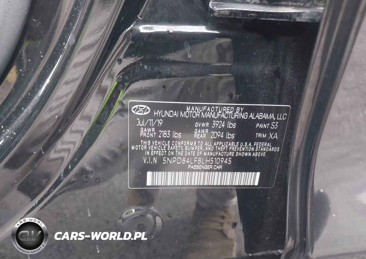 2020 Hyundai Elantra Sel VIN:5NPD84LF8LH510945 - 9