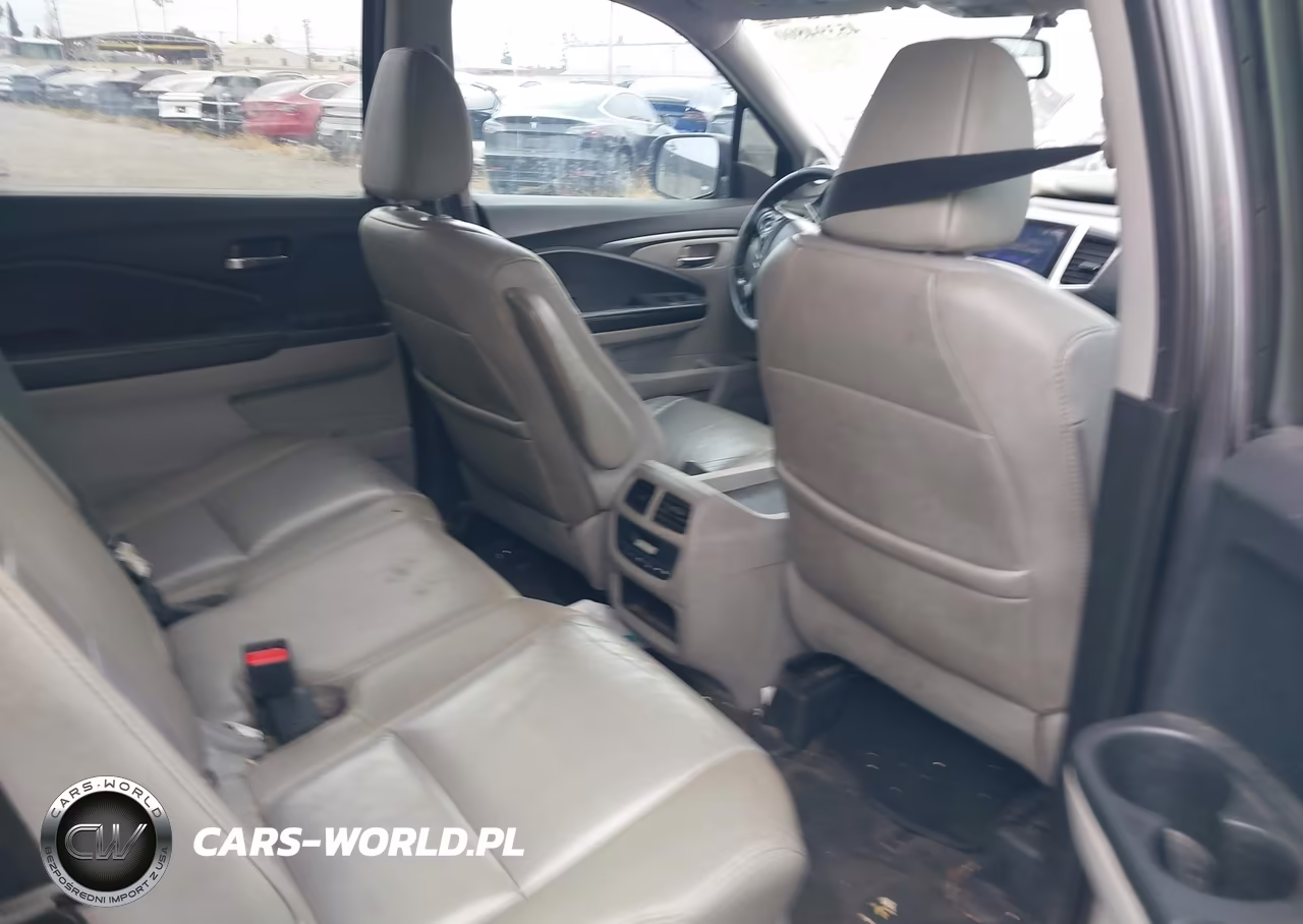 2016 Honda Pilot Ex-L VIN:5FNYF5H52GB041871 - 8