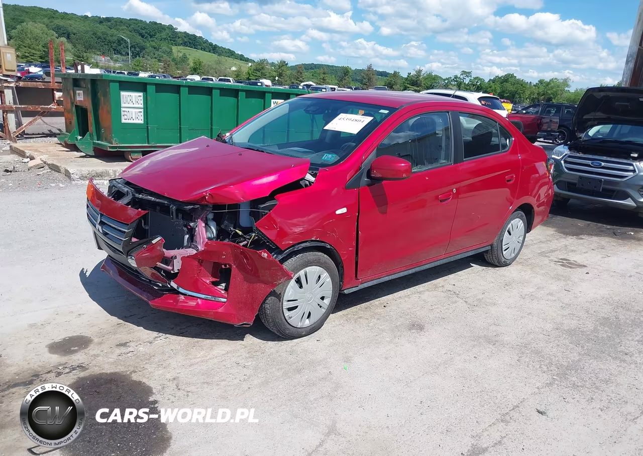 2023 Mitsubishi Mirage G4 Black Edition-Es-Le VIN:ML32FUFJ7PHF03637 - 2