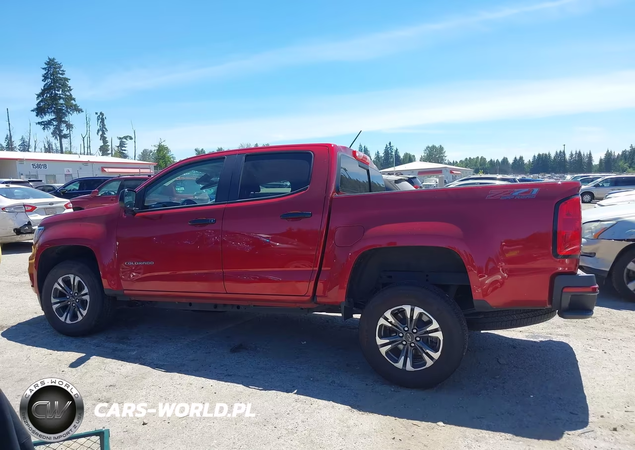 2021 Chevrolet Colorado 4Wd Short Box Z71 VIN:1GCGTDEN1M1187220 - 15