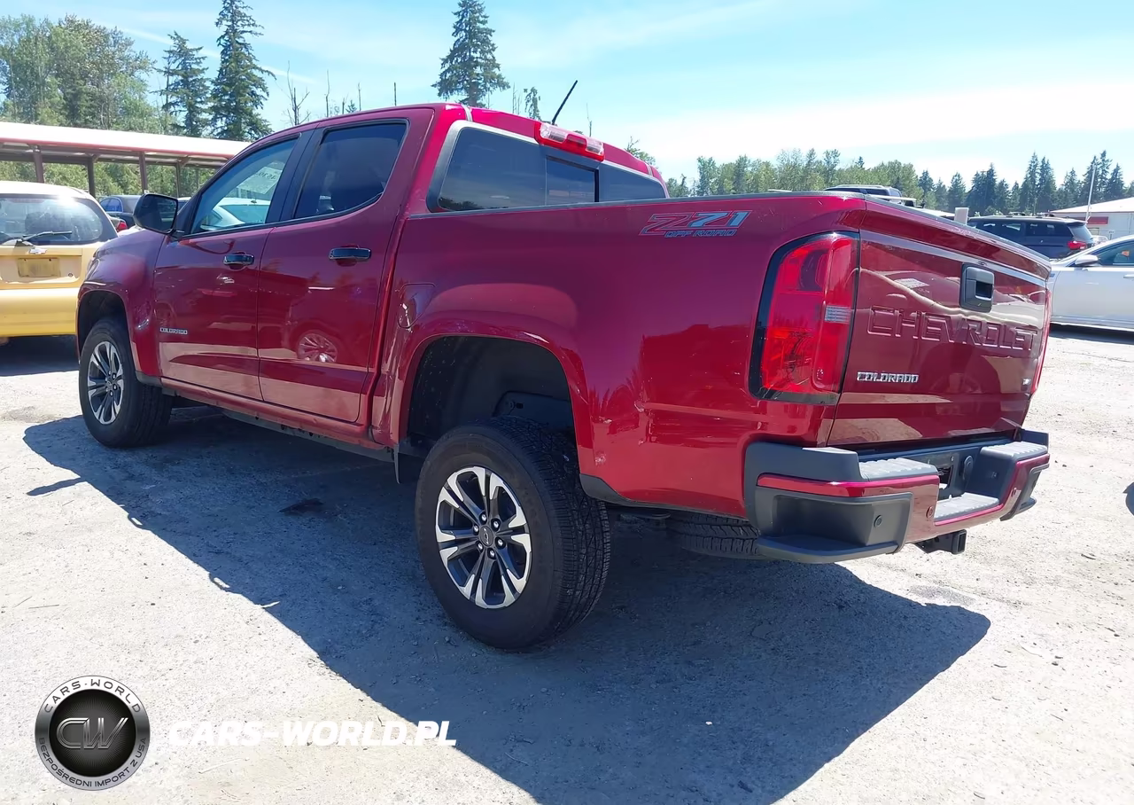 2021 Chevrolet Colorado 4Wd Short Box Z71 VIN:1GCGTDEN1M1187220 - 3
