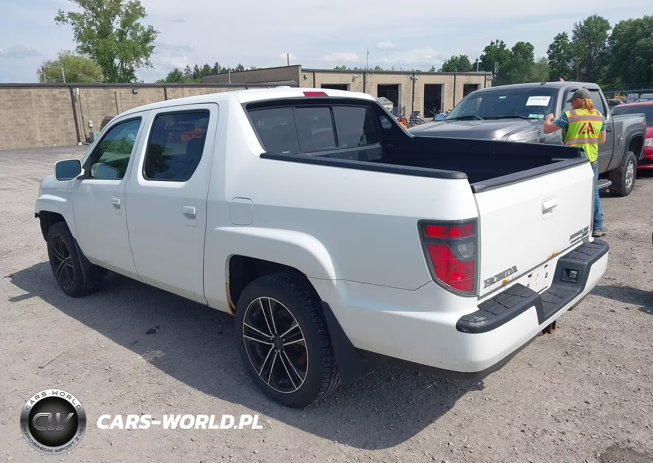 2014 Honda Ridgeline Se VIN:5FPYK1F67EB010376 - 3