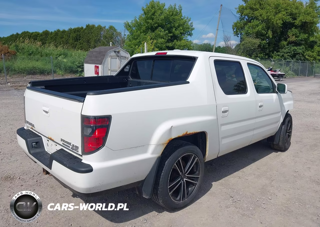 2014 Honda Ridgeline Se VIN:5FPYK1F67EB010376 - 4