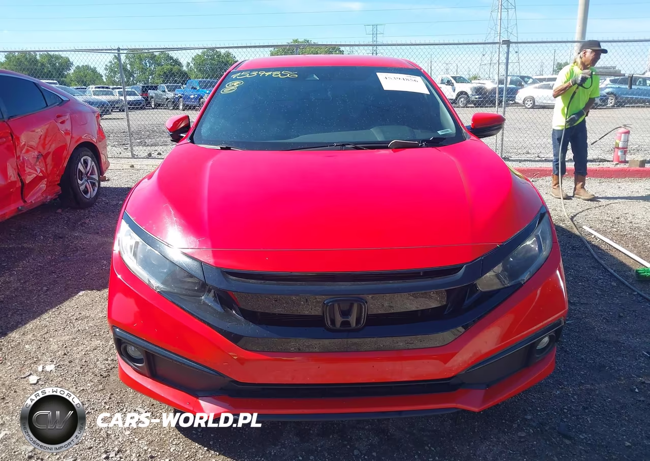 2020 Honda Civic Sport VIN:2HGFC2F85LH599716 - 12