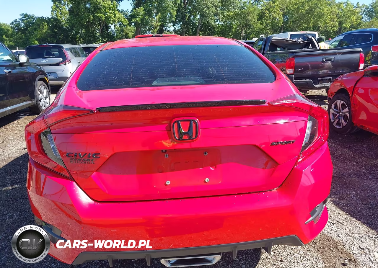 2020 Honda Civic Sport VIN:2HGFC2F85LH599716 - 16